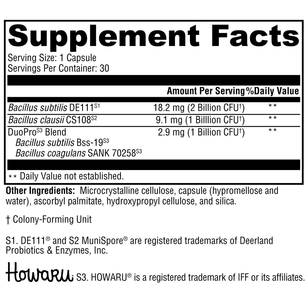 Xymogen ProbioMax Spore 30vc