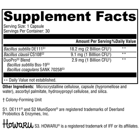 Xymogen ProbioMax Spore 30vc