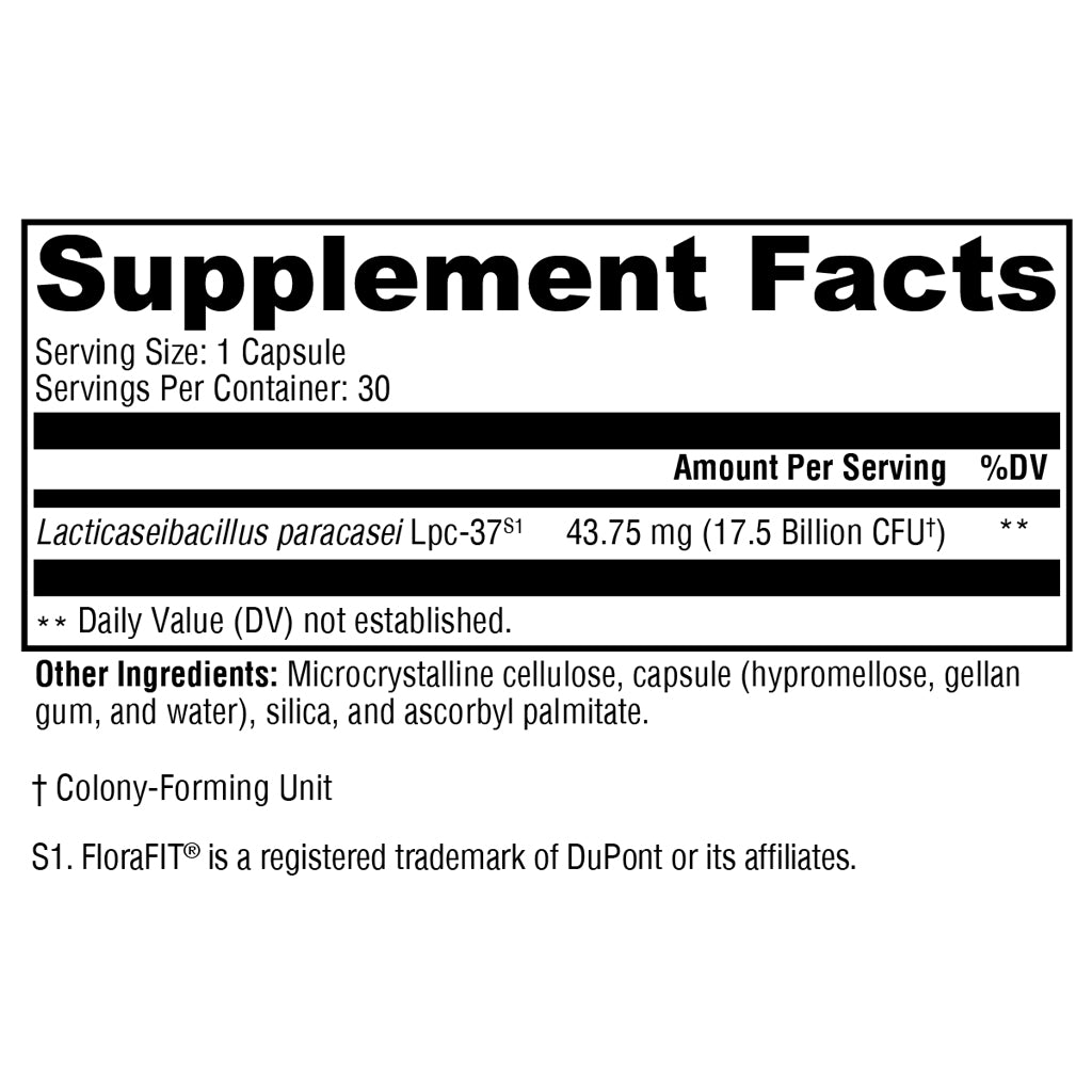 Xymogen ProbioMax Serenity 30 acid resistant vegetarian capsules