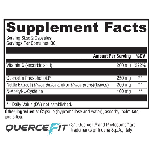 Xymogen Quercetin 20x Plus 120c