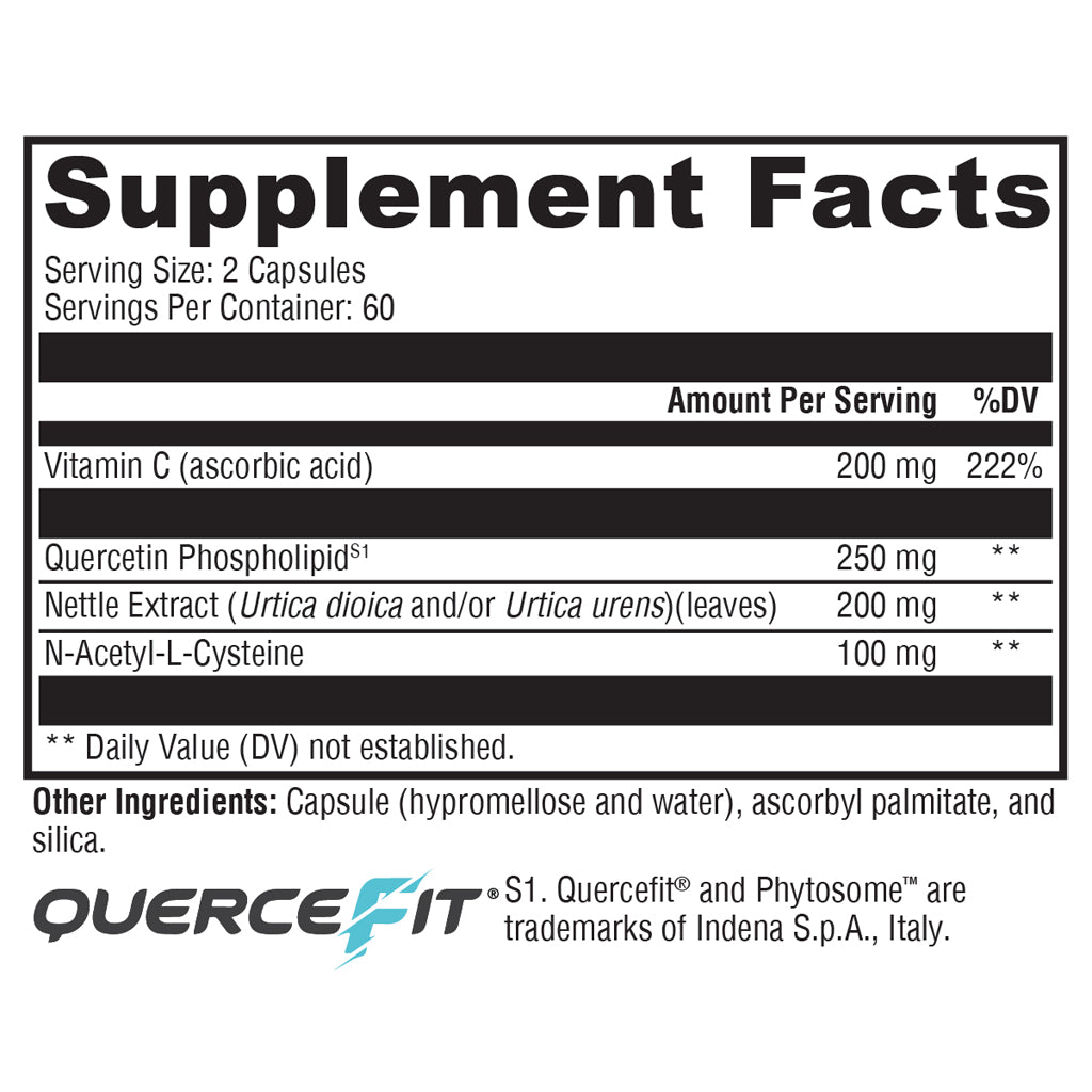 Xymogen Quercetin 20x Plus 60c