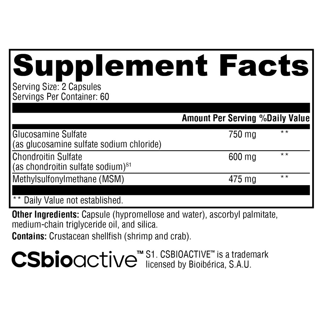 Xymogen SynovX Recovery 120c