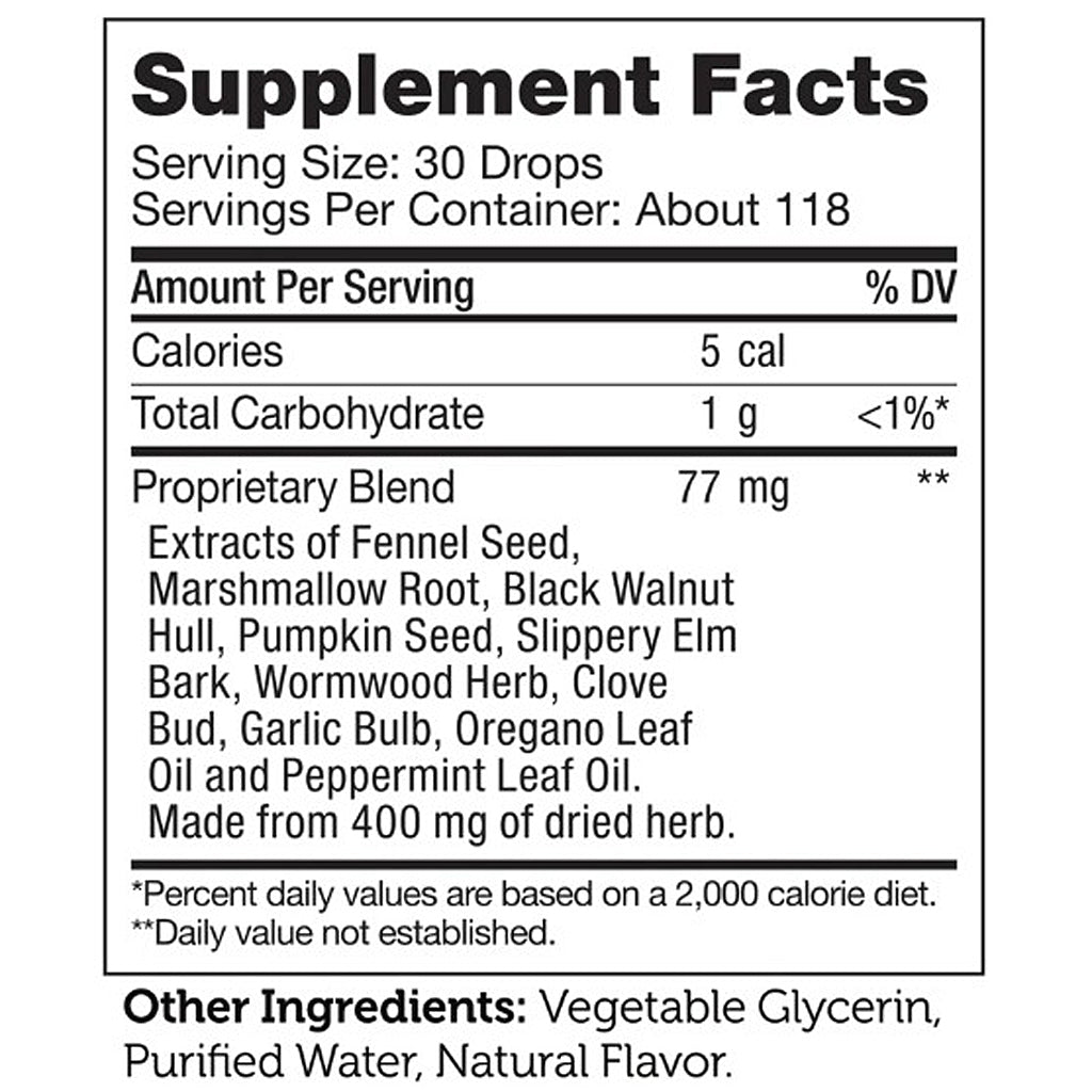 Supplement facts label with detailed ingredient list and nutritional information.