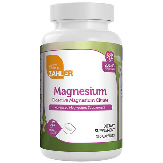 Advanced Nutrition by Zahler Magnesium 250 caps