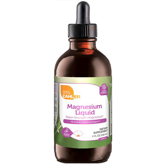Advanced Nutrition by Zahler Magnesium Liquid 4 oz