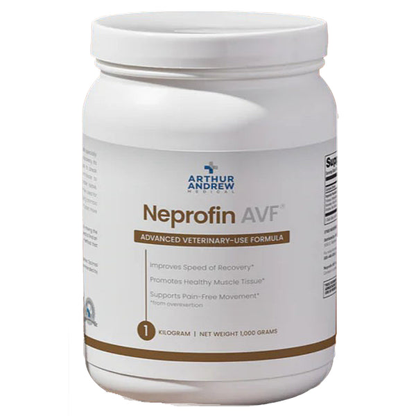Jar of Arthur Andrew Neprofin AVF on a white background