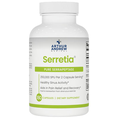 Arthur Andrew Medical Serretia 180 caps