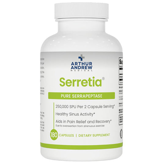 Arthur Andrew Medical Serretia 180 caps