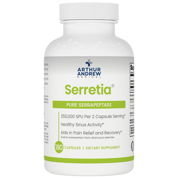Arthur Andrew Medical Serretia 180 caps
