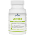 Supplement bottle labeled 'Serretia' by Arthur Andrew Medical on a white background