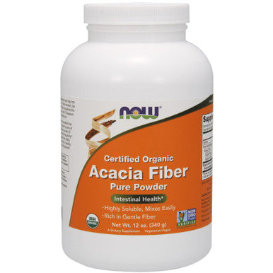 NOW Acacia Fiber Organic Powder 12oz.