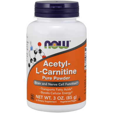 NOW Acetyl-L-Carnitine Pure Powder 3 oz.