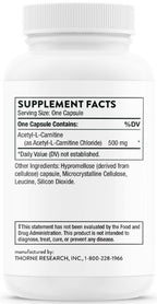 Thorne Acetyl-L-Carnitine 60c