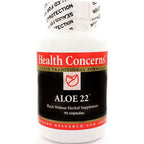 Health Concerns Aloe 22 90c