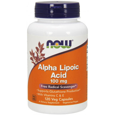 NOW Alpha Lipoic Acid 100mg 120vc