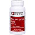Protocol for Life Balance Alpha-Lipoic Acid 600 mg 60vc