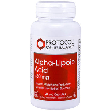 Protocol for Life Alpha-Lipoic Acid 250 mg 90c