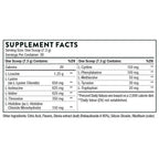 Thorne Amino Complex Lemon 30 servings