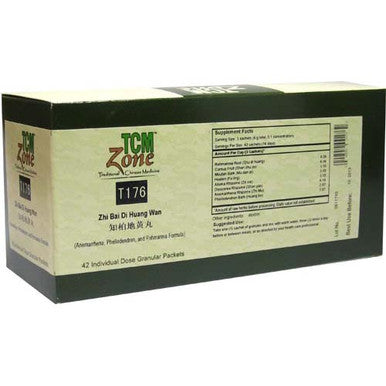 TCM Anemarrhena, Phellodendron and Remannia Formula - T176G Zhi Bai Di Huang Wan 42pkts