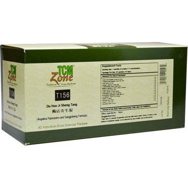 TCM Angelica Pubescens and Sangjisheng Formula - T156G Du Huo Ji Sheng Tang 42pkts