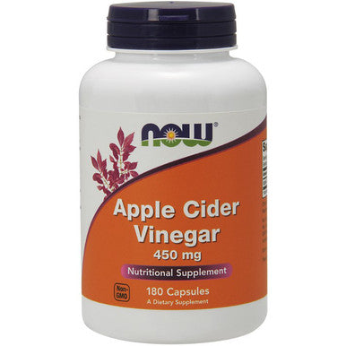 NOW Apple Cider Vinegar 450 mg 180c