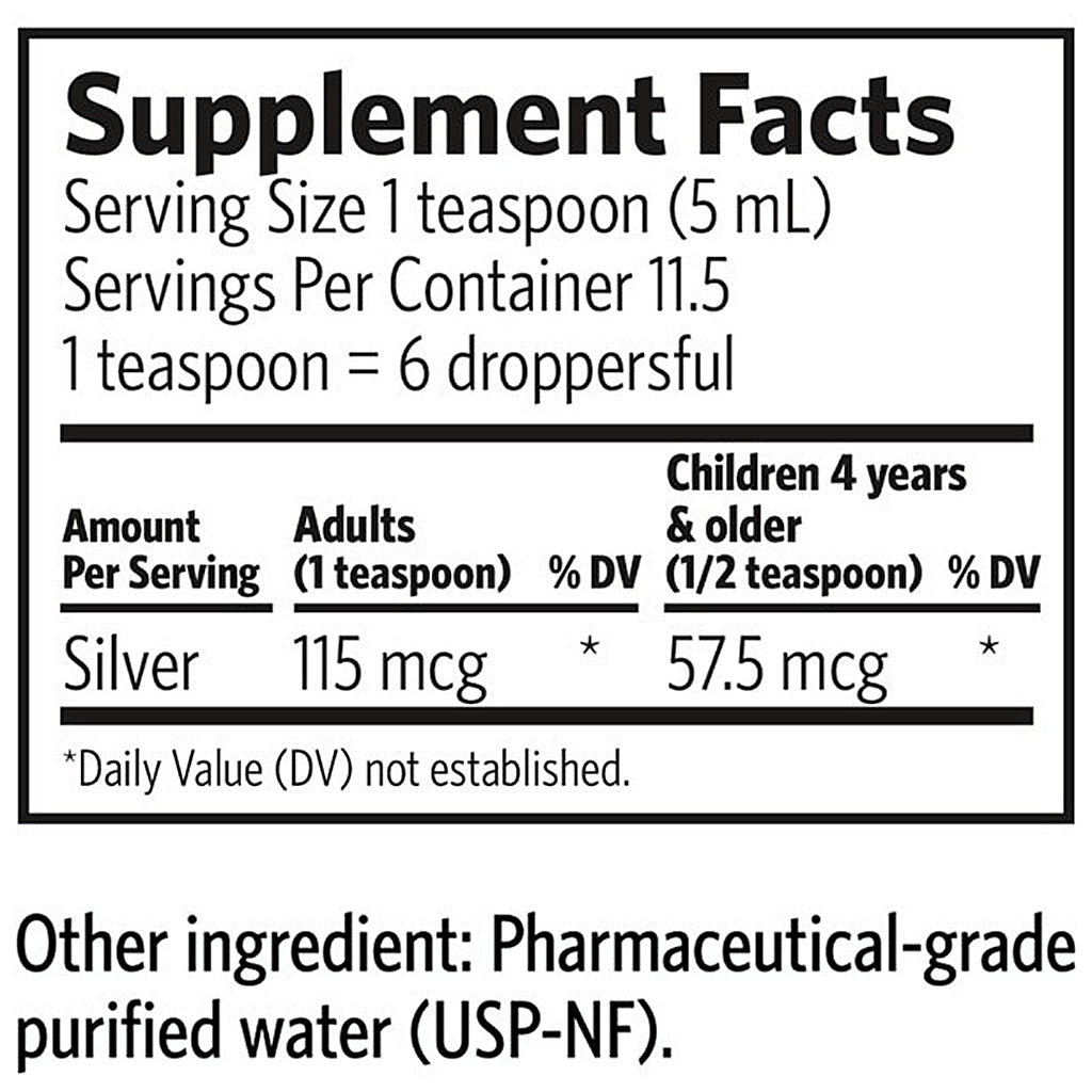 Argentyn 23 Daily+ Immune Support Dropper (59mL) 2oz