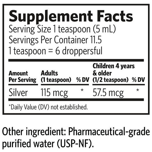 Argentyn 23 Daily+ Immune Support Dropper (59mL) 2oz