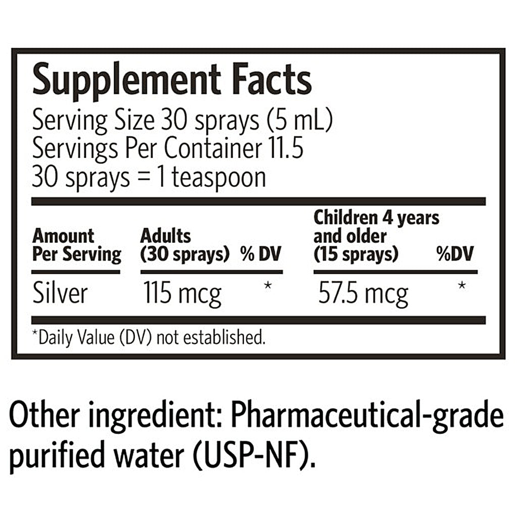Argentyn 23 Daily+ Immune Support Spray (59mL) 2oz