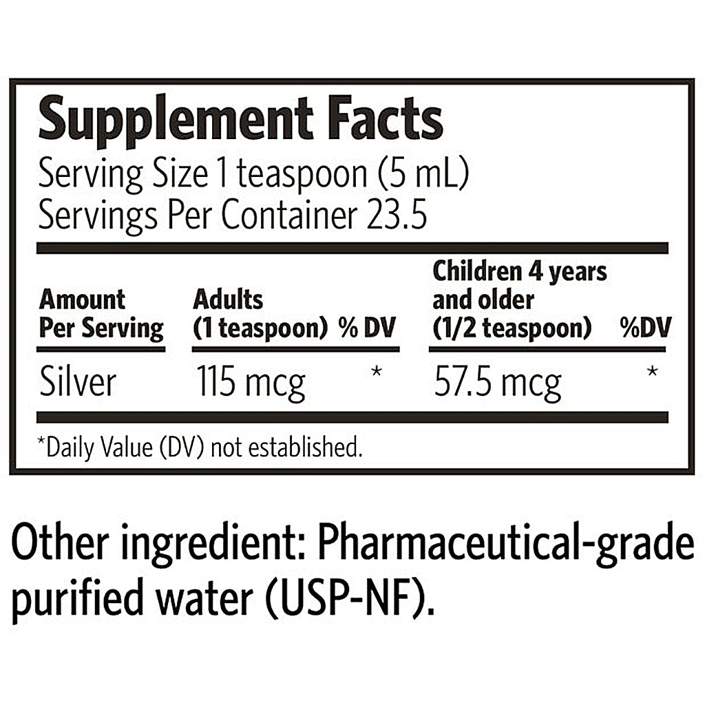 Argentyn 23 Daily+ Immune Support (118mL) 4oz