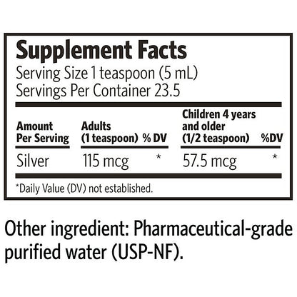 Argentyn 23 Daily+ Immune Support (118mL) 4oz