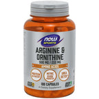 NOW Arginine & Ornithine 500/250 mg 100c