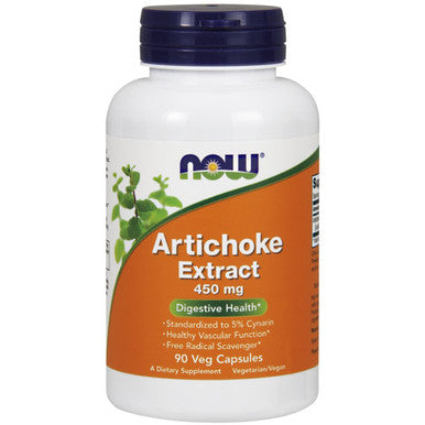 NOW Artichoke Extract 450mg 90vc