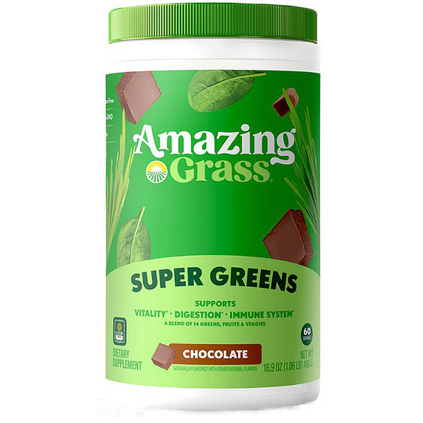 Amazing Grass Super Greens - Chocolate (16.9oz) 60 servings