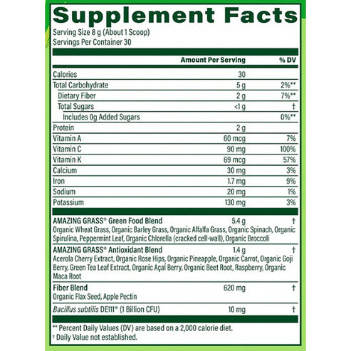 Amazing Grass Super Greens - The Original 30 servings
