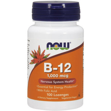 NOW B-12 1000mg 100 lozenges