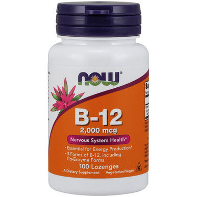 NOW B-12 2000mcg 100loz