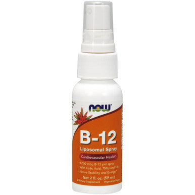 NOW B-12 liposomal spray 2 oz.