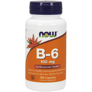 NOW B-6 100mg 100c