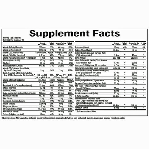 Bioclinic Naturals BioFoundation-G 180T