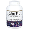 Supplement bottle labeled 'Calm-Pro' by Bioclinic Naturals on a white background