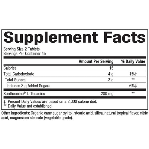 Bioclinic Naturals Calm-Pro 90 chew tab