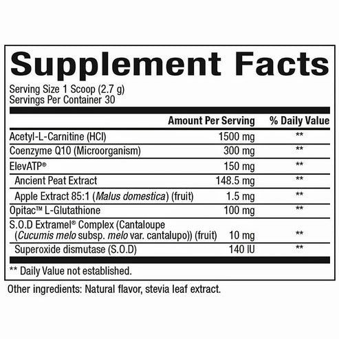 Bioclinic Naturals Mitochondrial Formula 2.86 oz (81g)