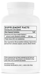 Thorne Berberine 200 mg 60c