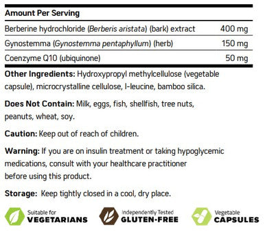 NuMedica Berberine VasoQX 90c