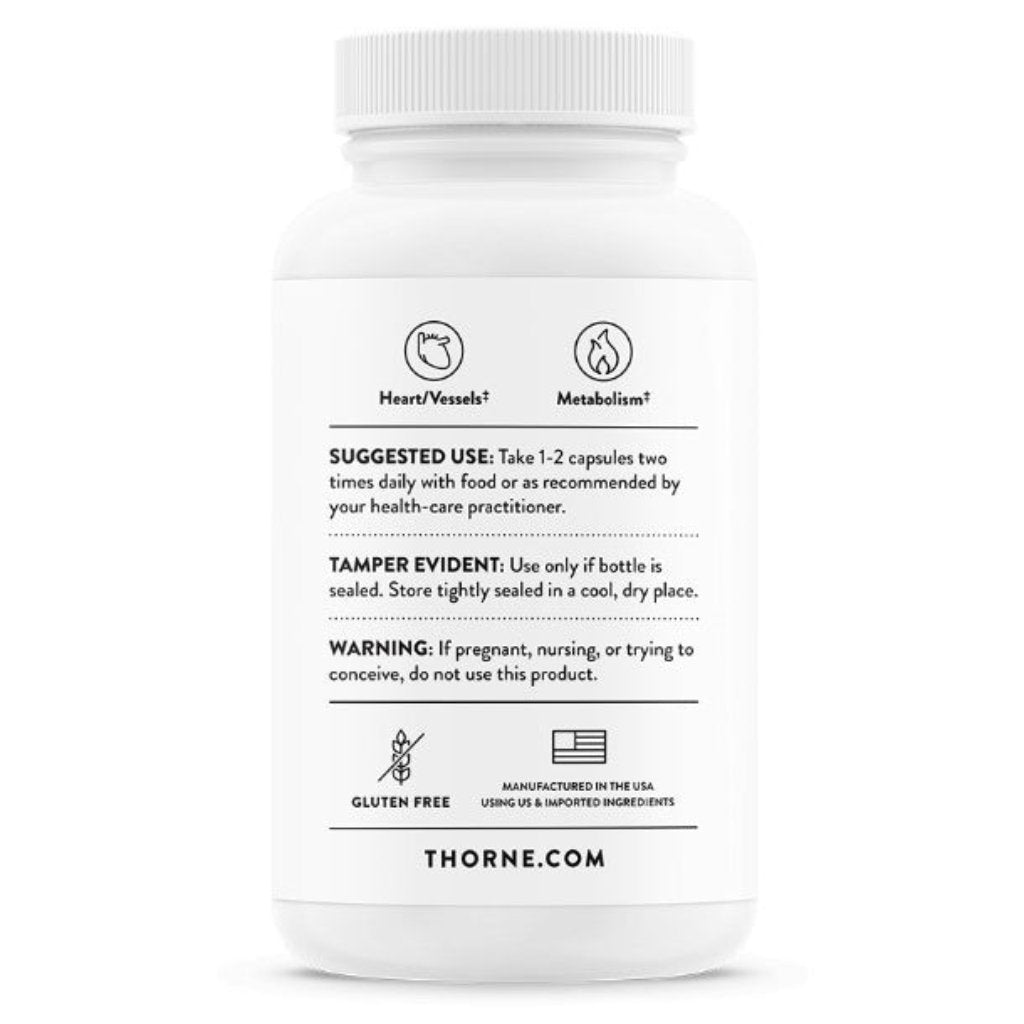 Thorne Berberine-Dual Action 60c