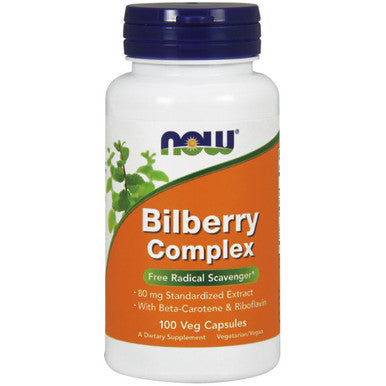 NOW Bilberry Complex 80mg 100vc
