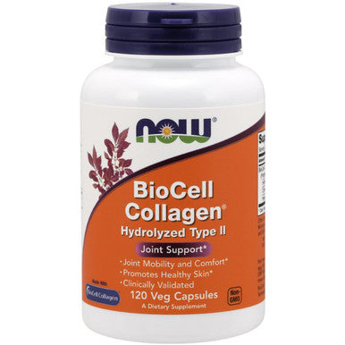 NOW BioCell Collagen Hydrolyzed Type 2 120vc