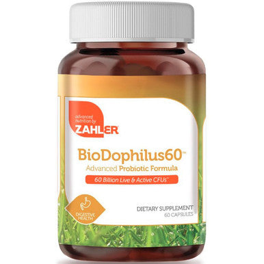 Advanced Nutrition by Zahler BioDophilus 60B 60c