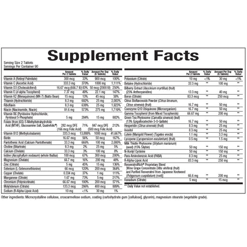 Bioclinic Naturals BioFoundation-G 180T