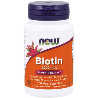 NOW Biotin 1000 mcg 100vc